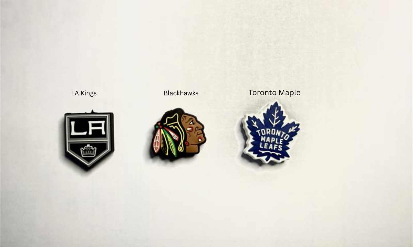 SPORT Silicone Focal, Metropolitan Hockey Team Focal Bead,Hockey Focal Bead